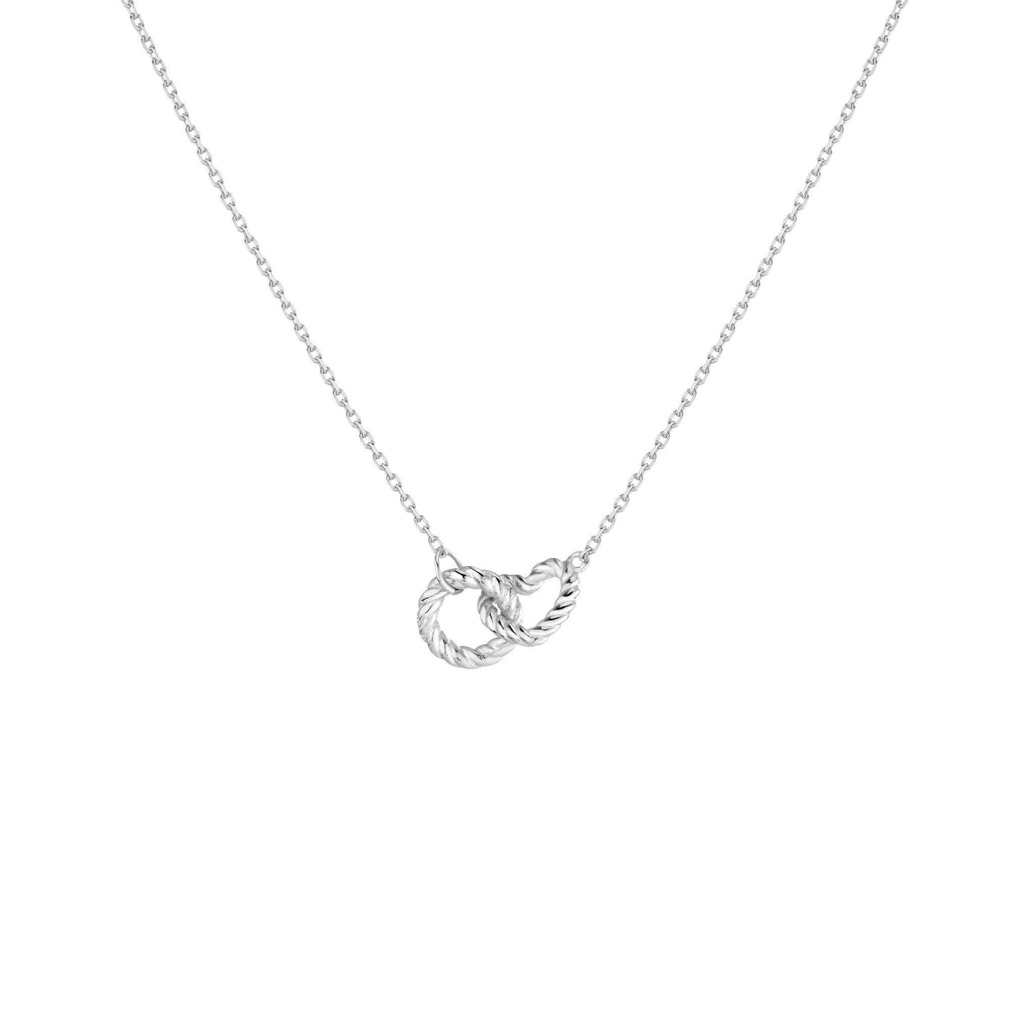 Heart Twist Connection Necklace sold by Aurate product image thumbnail 2