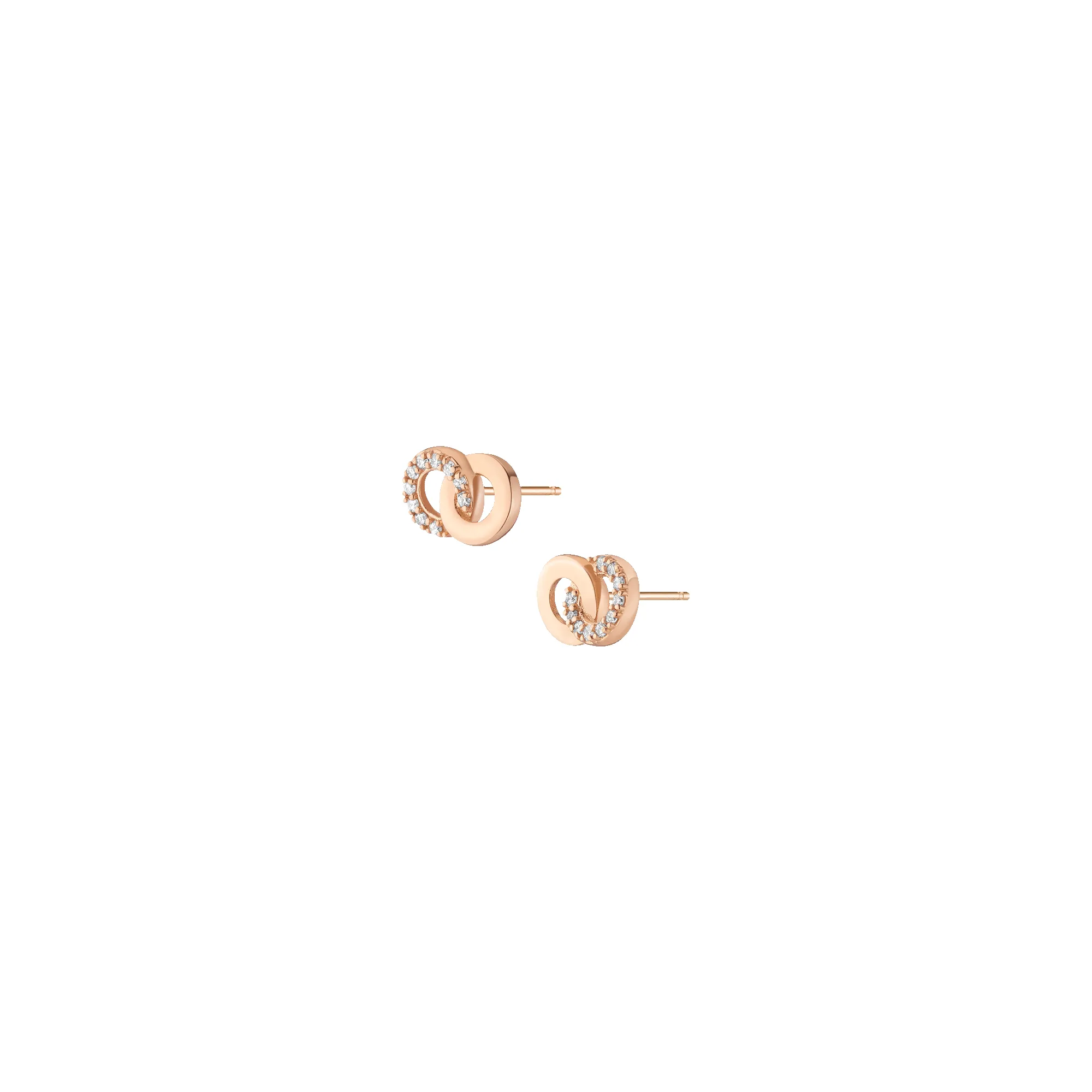Lab Grown Diamond Connection Stud Earrings sold by Aurate product image thumbnail 5