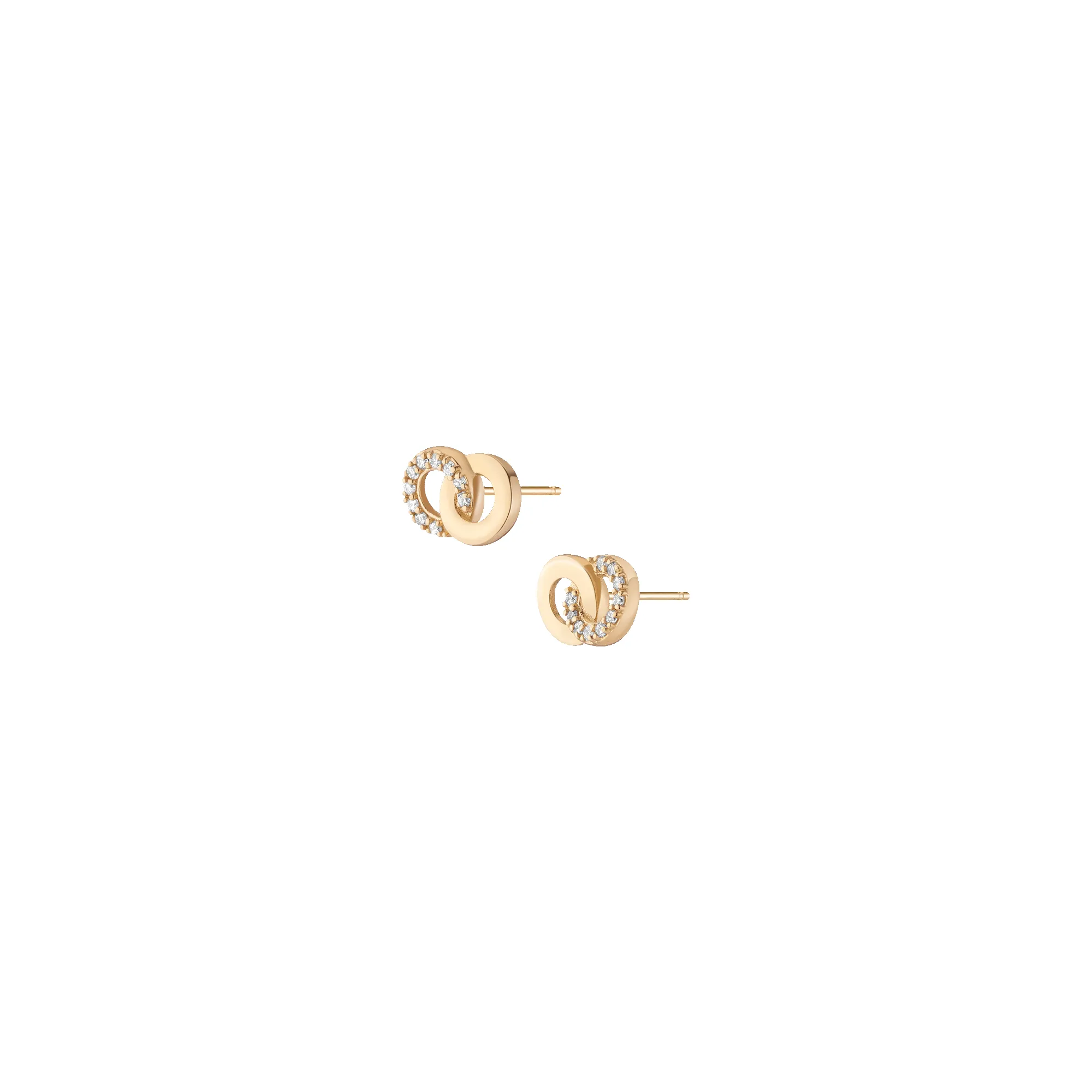 Lab Grown Diamond Connection Stud Earrings sold by Aurate product image thumbnail 4