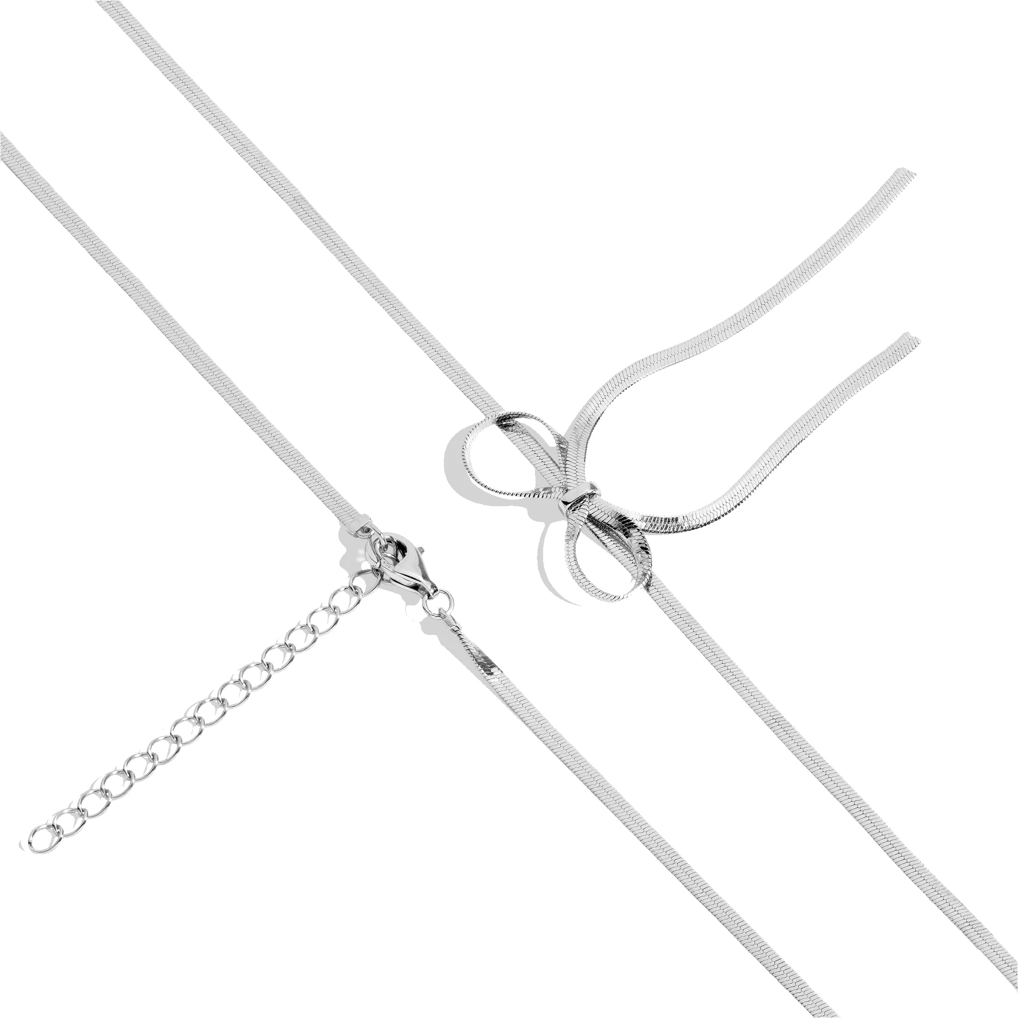 Herringbone Bow Choker sold by Aurate product image thumbnail 4