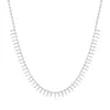 Aurate x Frye: Marquise Fringe Necklace sold by Aurate