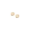 Extra Wide Hinged Huggie Earrings - 12mm sold by Aurate