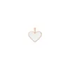 Enamel Heart of Gold Pendant sold by Aurate