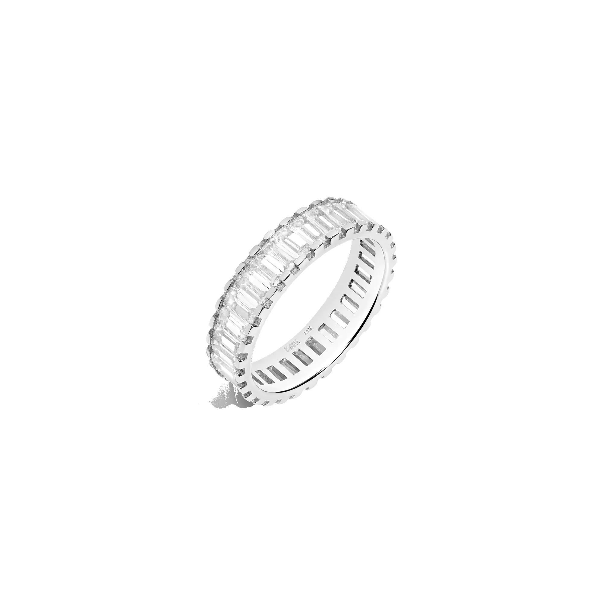 XL Bold Diamond Baguette Ring sold by Aurate product image thumbnail 2