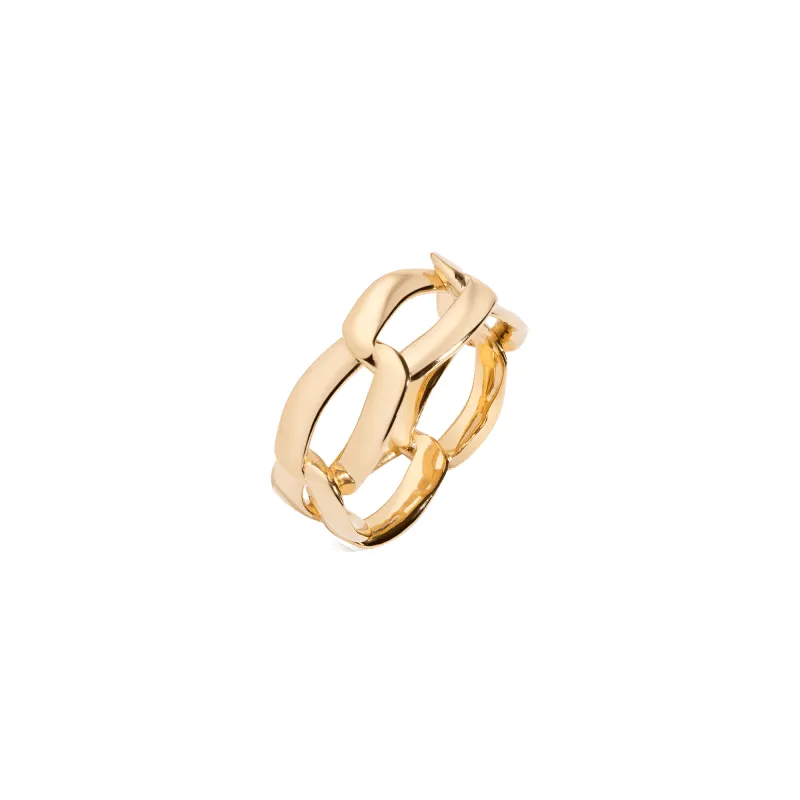 Puffy Open Link Ring sold by Aurate