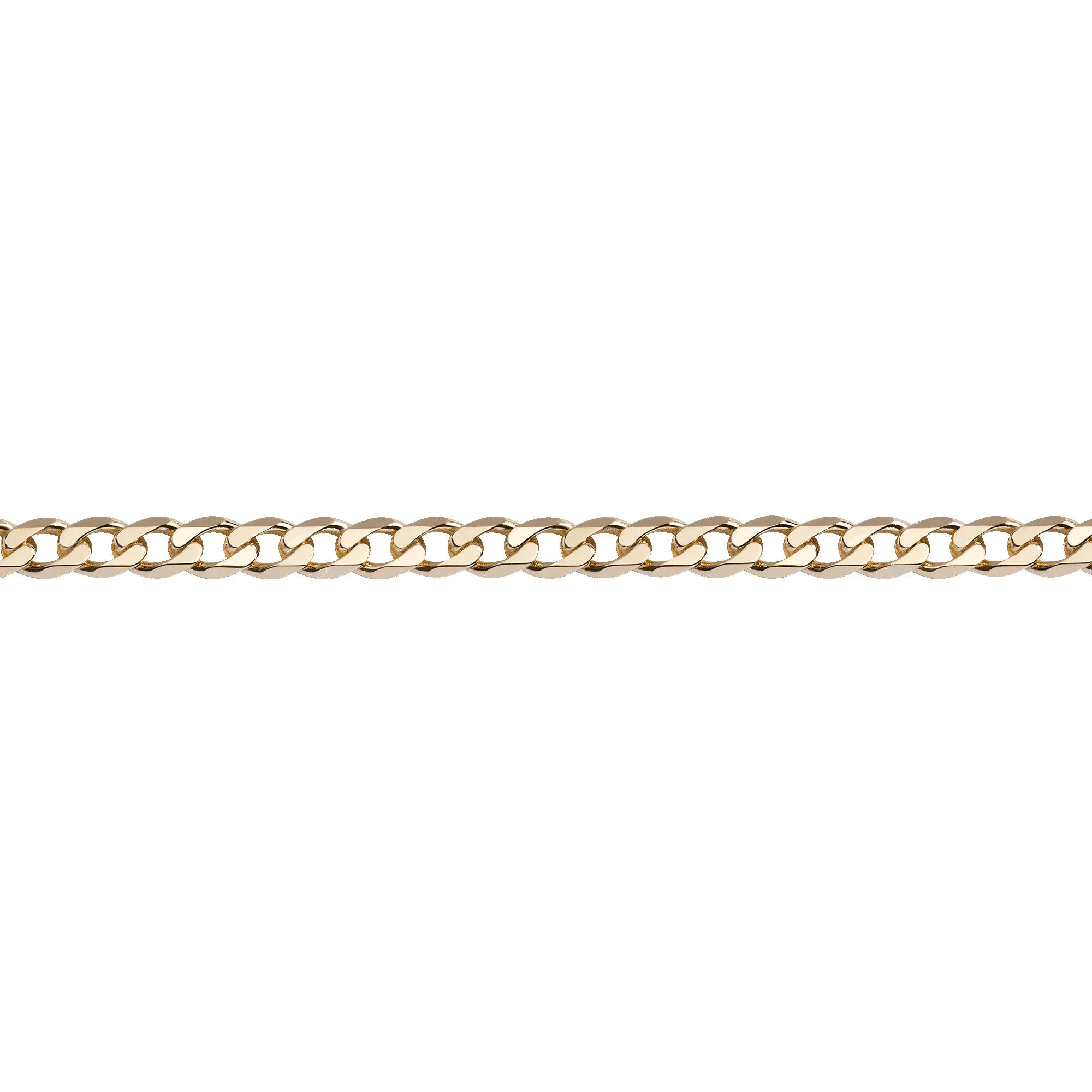 XL Gold Curb Chain Bracelet sold by Aurate