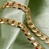 XL Gold Curb Chain Bracelet sold by Aurate