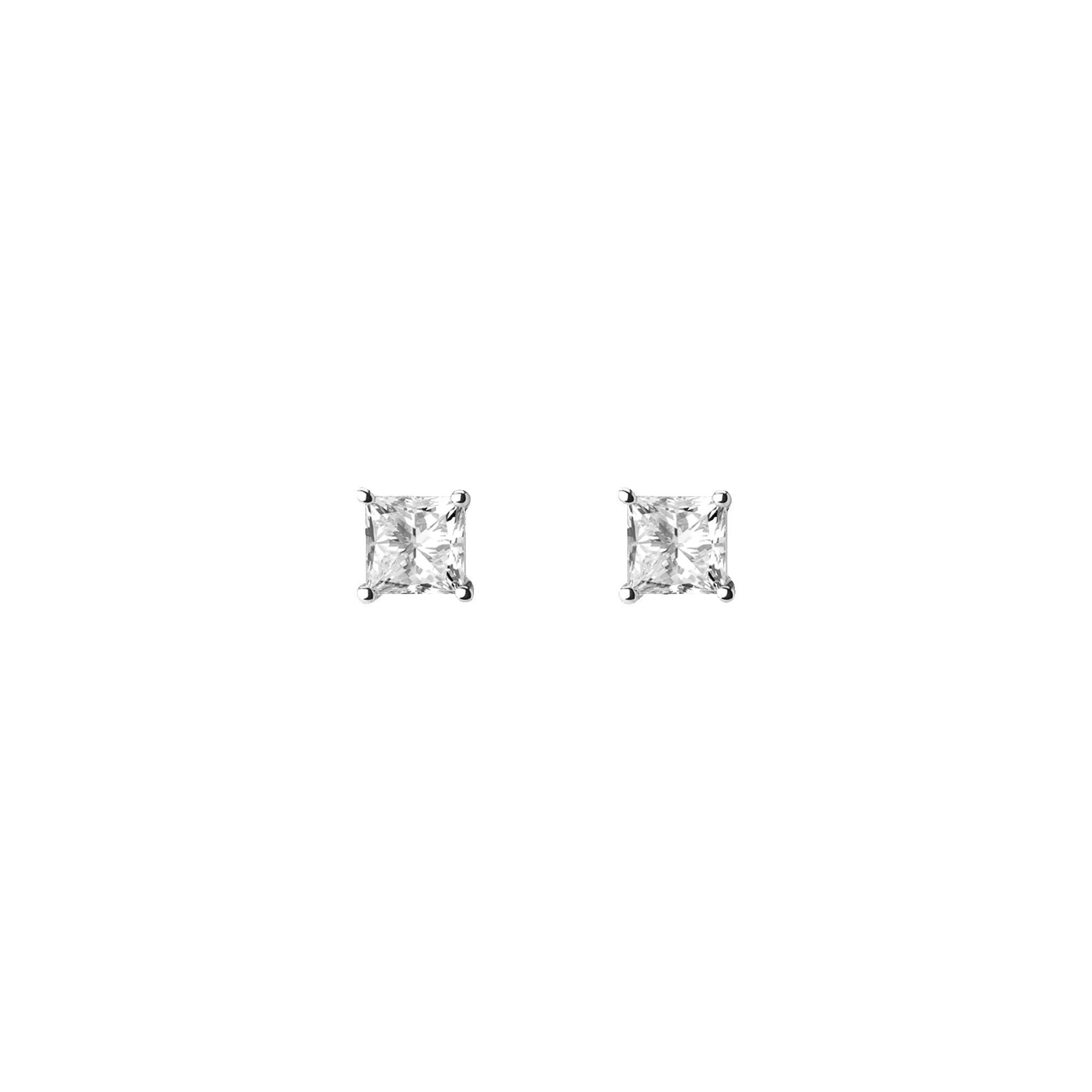 Large Diamond Stud Earrings sold by Aurate product image thumbnail 5