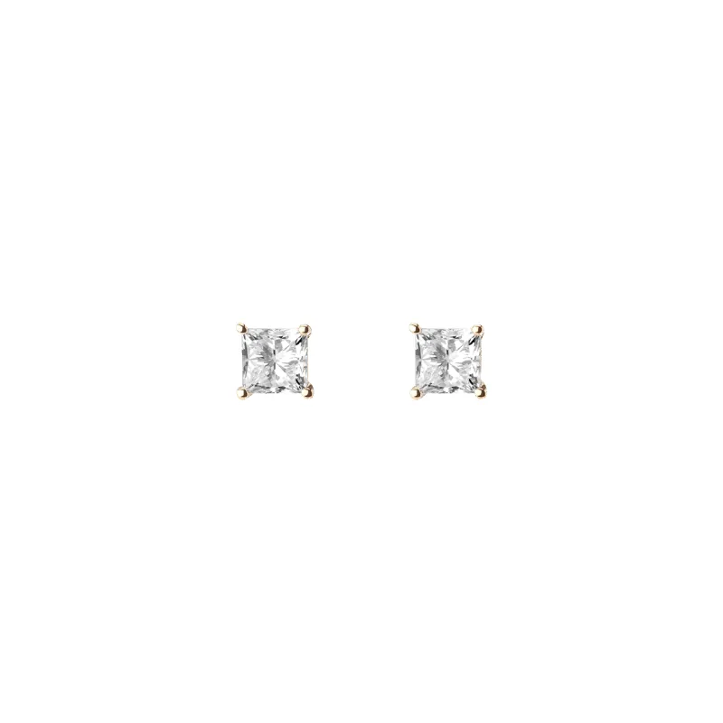 Large Diamond Stud Earrings sold by Aurate
