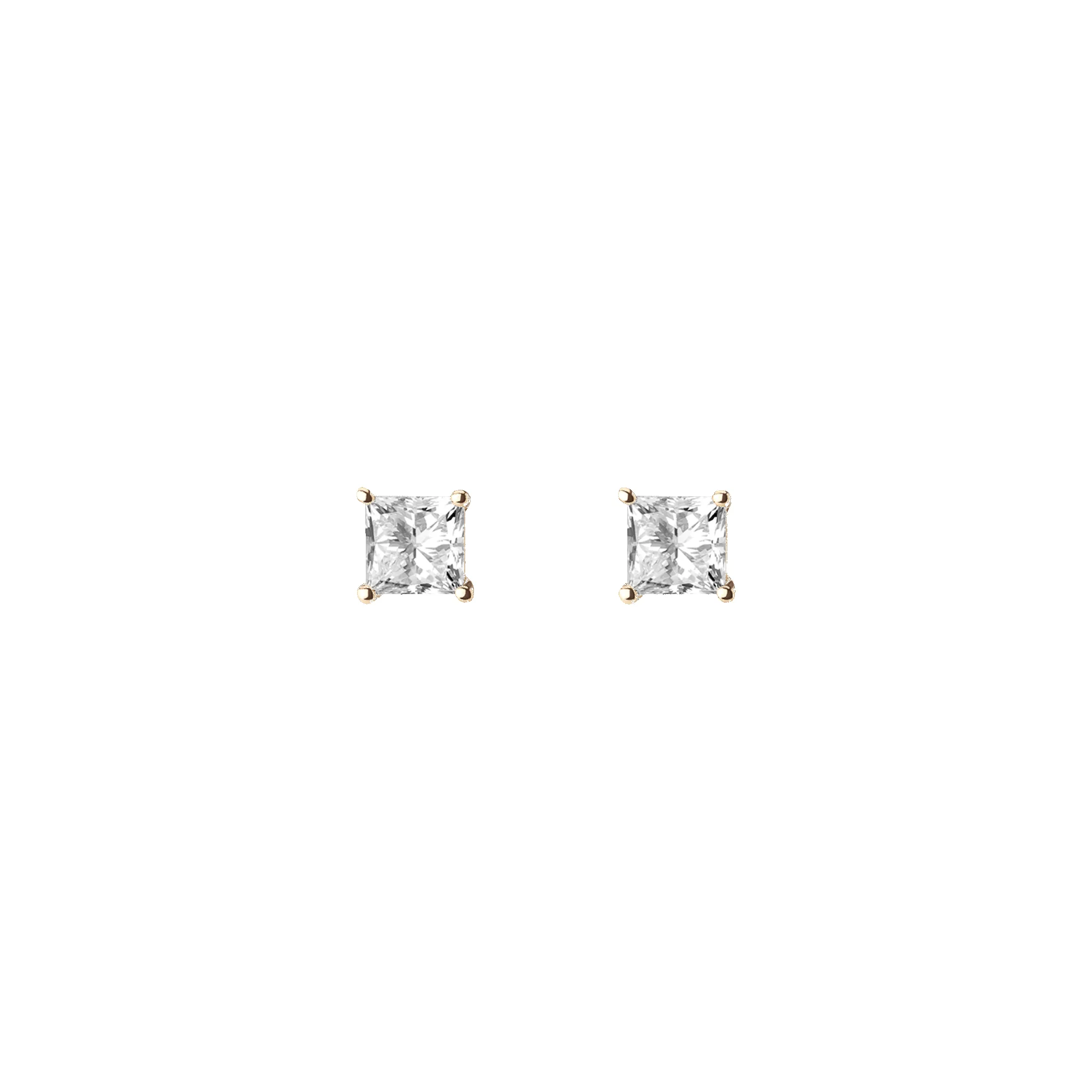 Large Diamond Stud Earrings sold by Aurate