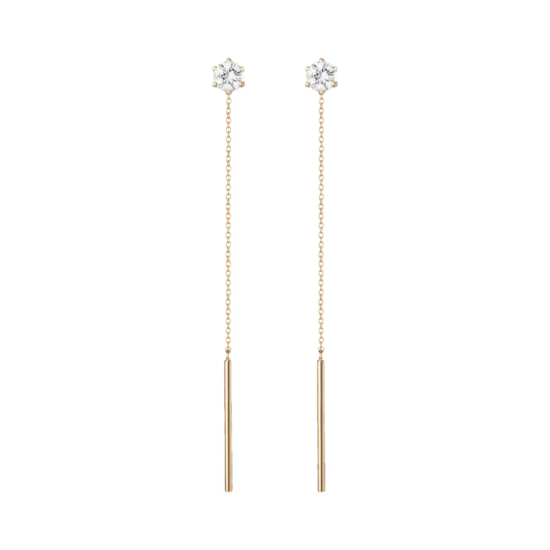 Aurate x Frye: Spur Lariat Earrings sold by Aurate