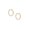 1ct Luxury Lab Grown Diamond Hoops sold by Aurate