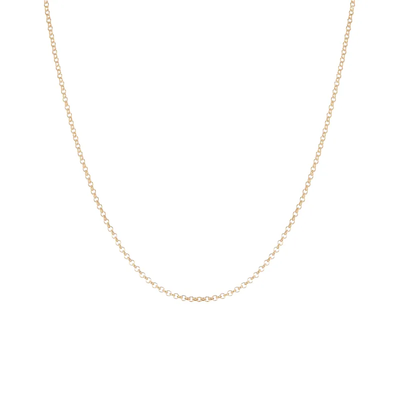 Small Rolo Chain Necklace sold by Aurate