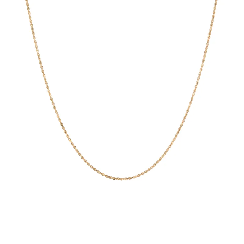 Small Rope Chain Necklace sold by Aurate