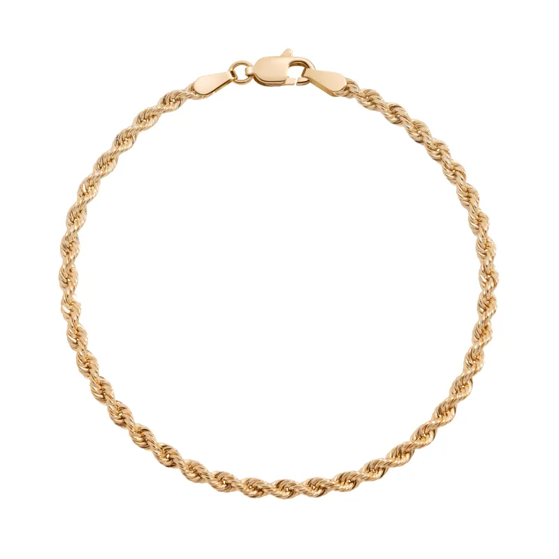 Medium Rope Chain Bracelet sold by Aurate