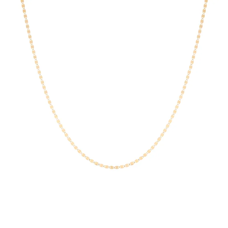 Flat Valentino Chain Necklace sold by Aurate