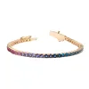 Ombré Rainbow Tennis Bracelet sold by Aurate