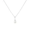 Mini Pearl Drop Necklace sold by Aurate