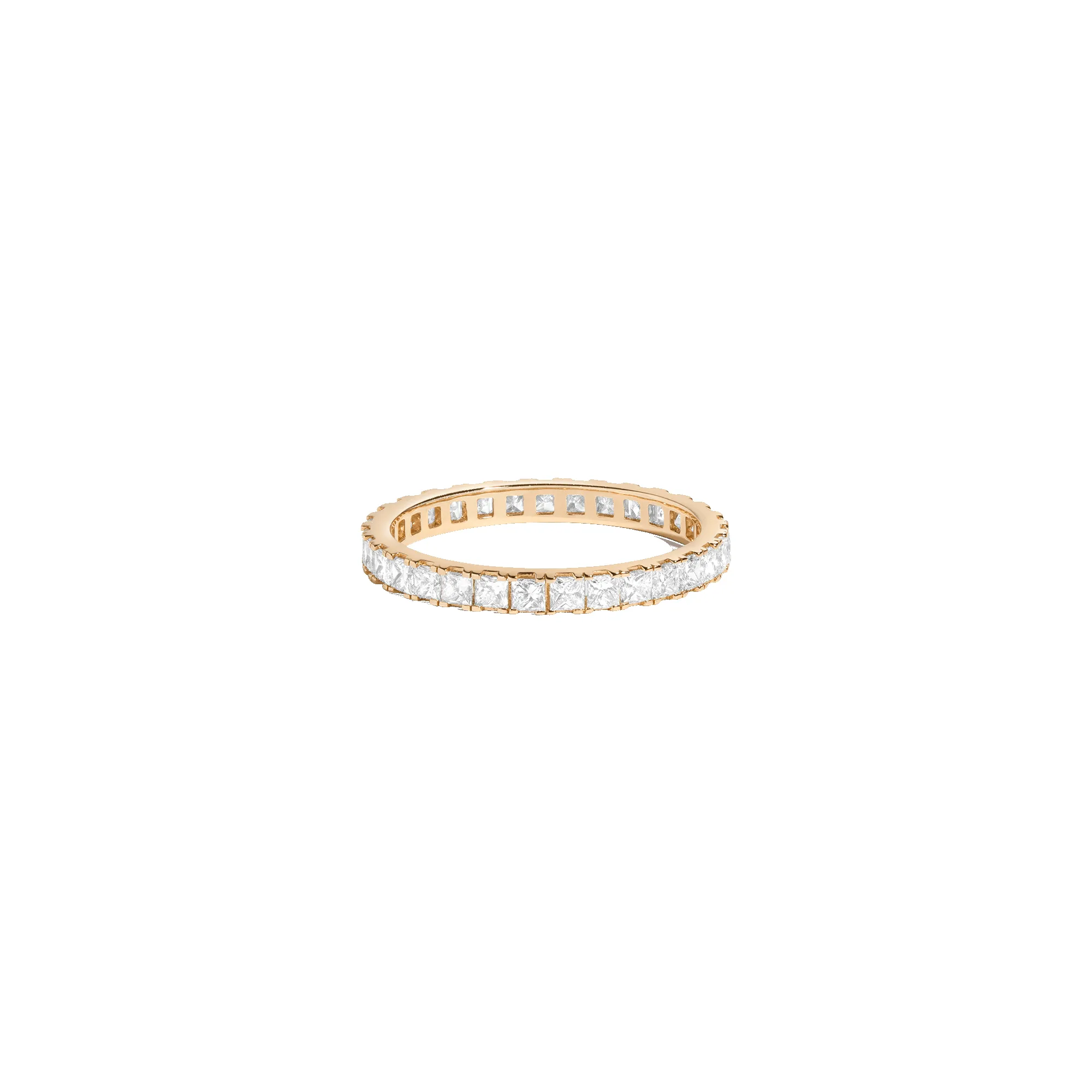 Princess Cut Lab Grown Diamond Eternity Ring sold by Aurate product image thumbnail 4