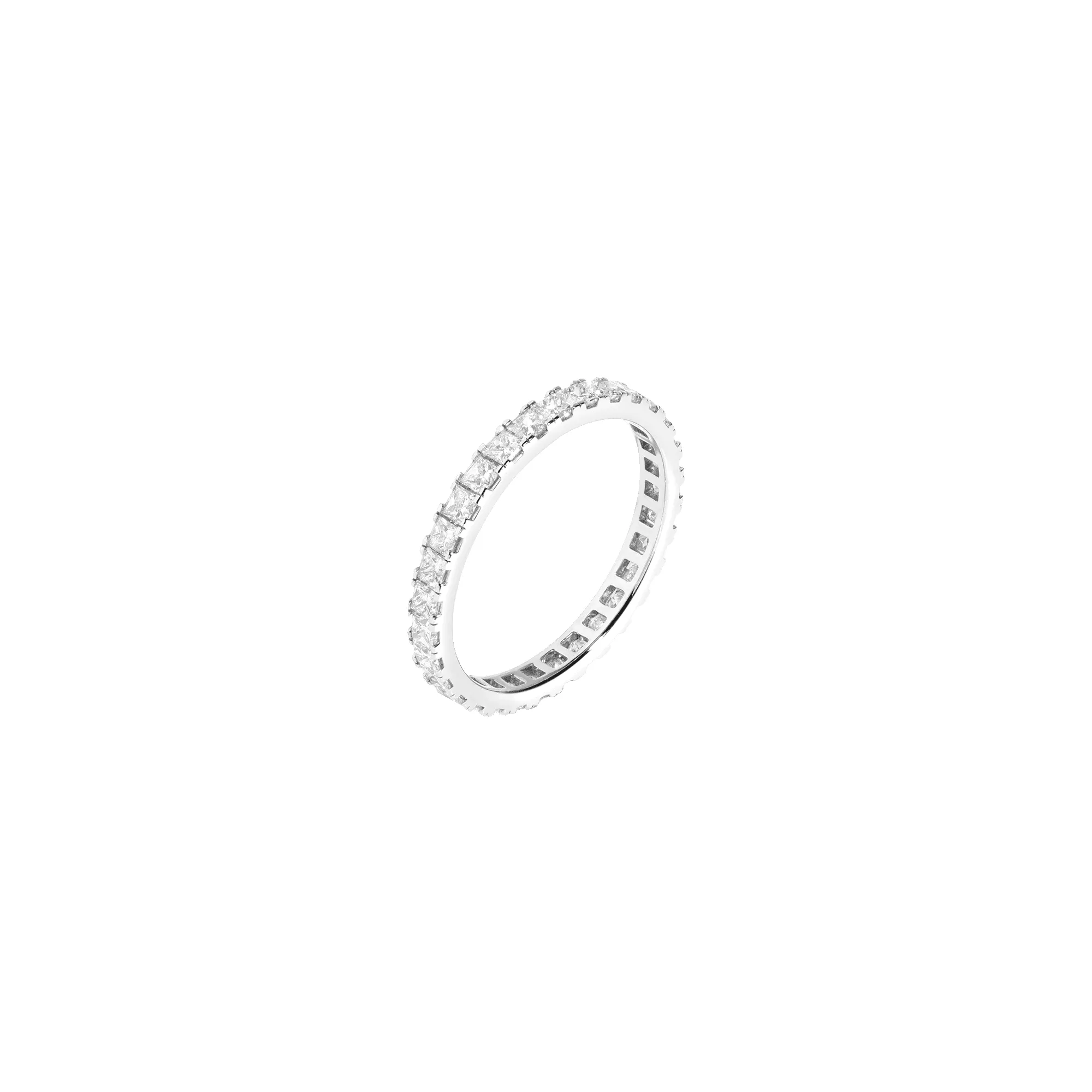 Princess Cut Lab Grown Diamond Eternity Ring sold by Aurate product image thumbnail 3