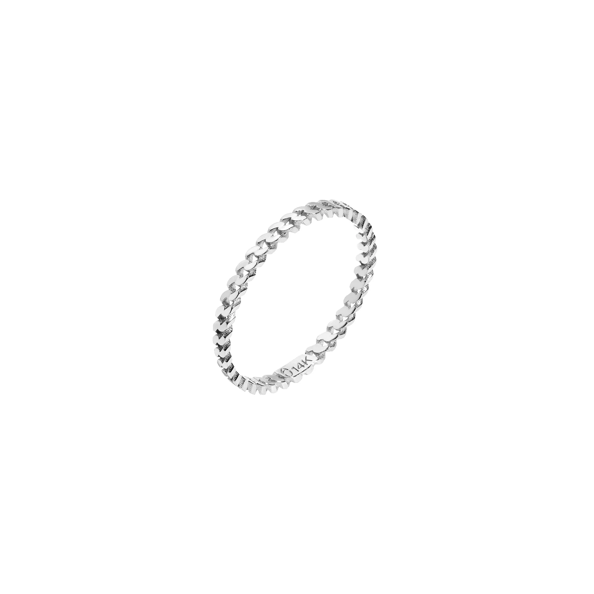 Skinny Love Me Knot Ring 18K sold by Aurate product image thumbnail 3