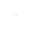 Gold Bolt Stud Earrings - Flat Back sold by Aurate