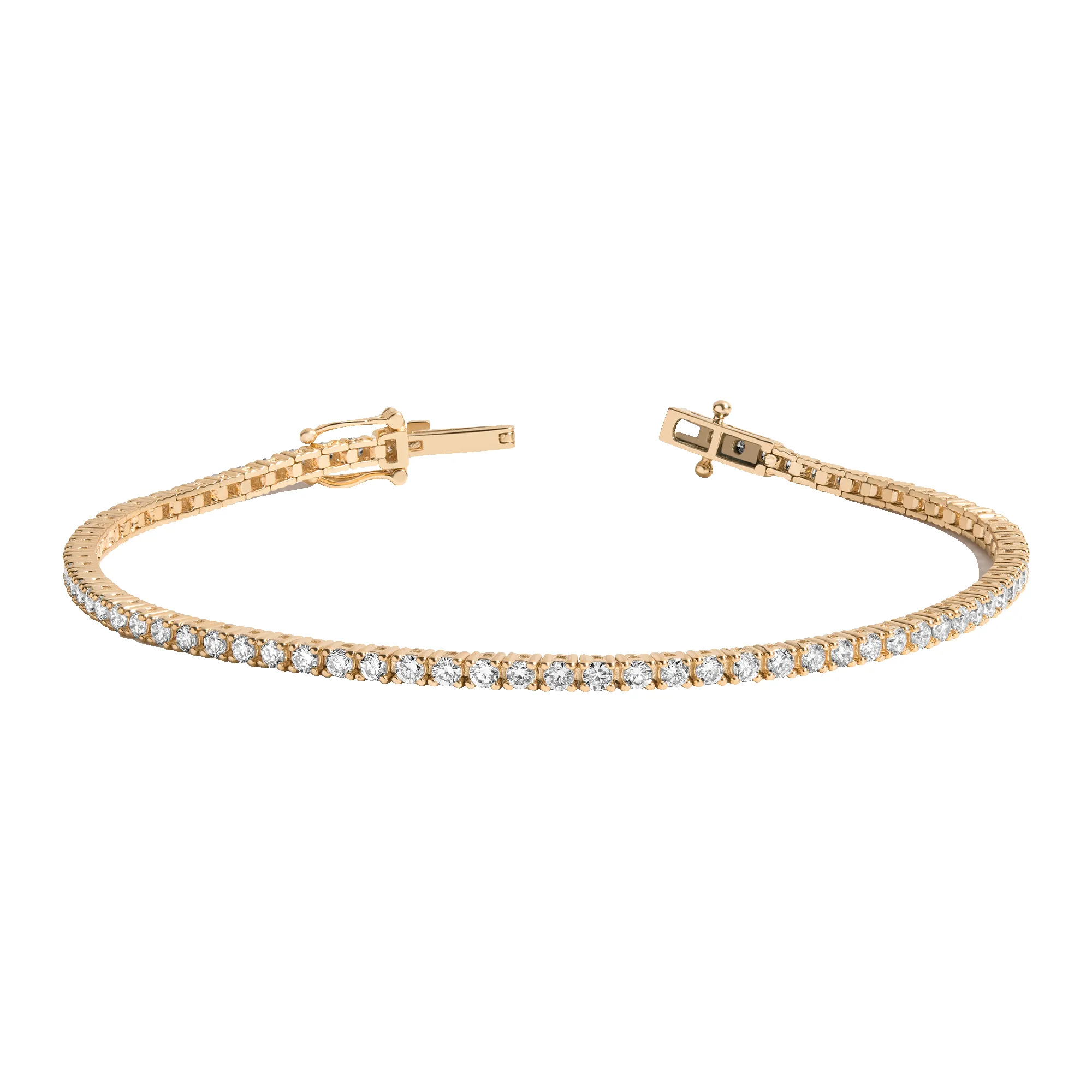 Personalized Lab Grown Diamond Tennis Bracelet sold by Aurate product image thumbnail 5