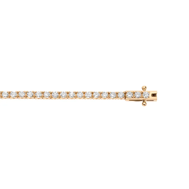 Personalized Lab Grown Diamond Tennis Bracelet sold by Aurate