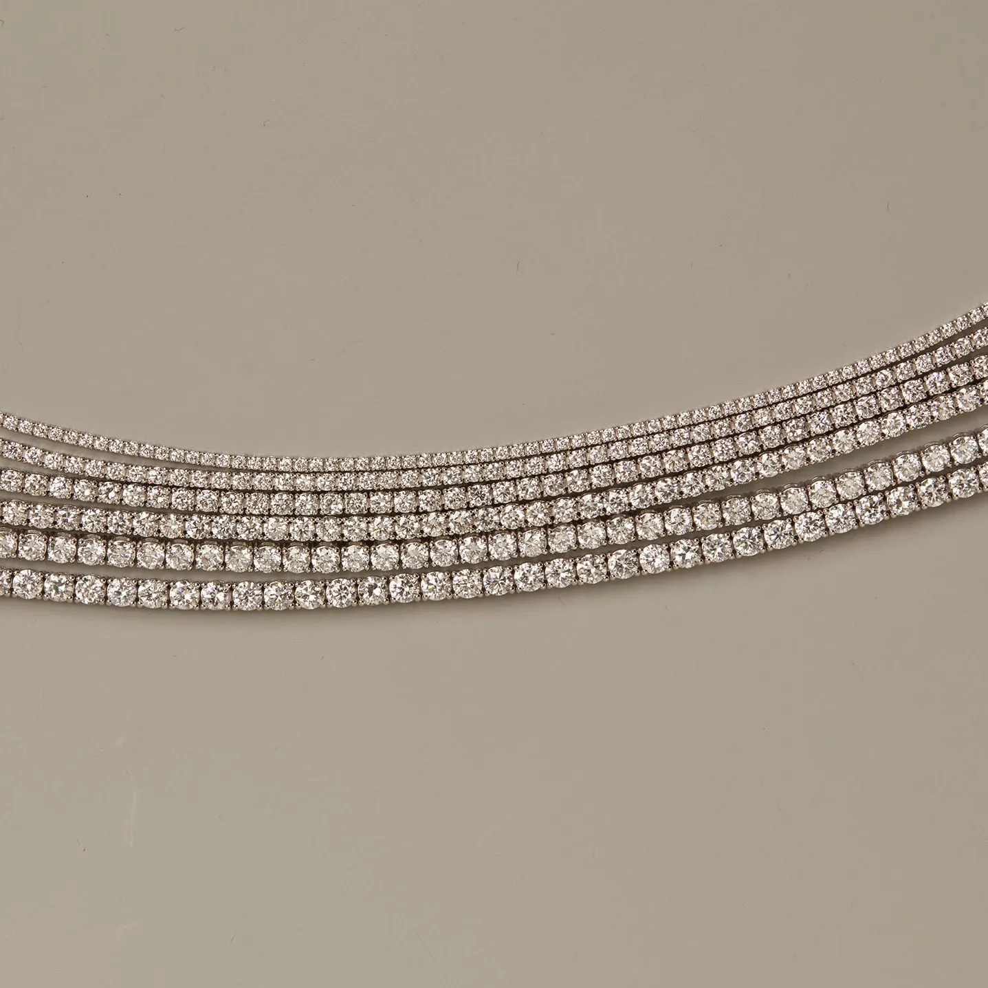 4.2ct Lab Grown Diamond Tennis Bracelet sold by Aurate product image thumbnail 3