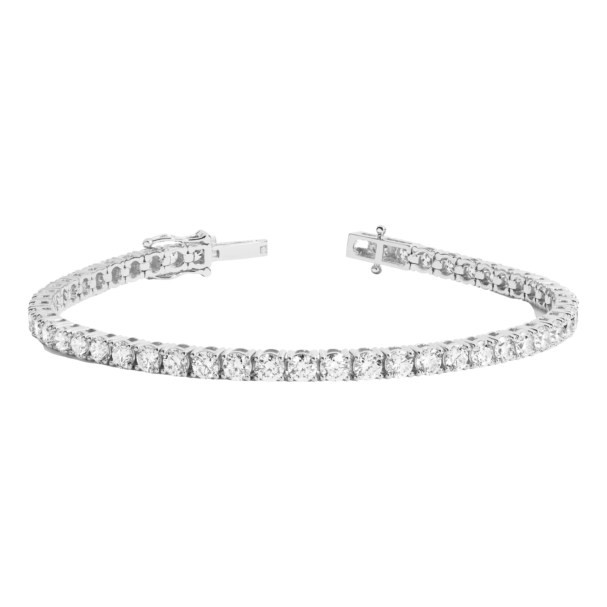 6ct Lab Grown Diamond Tennis Bracelet sold by Aurate