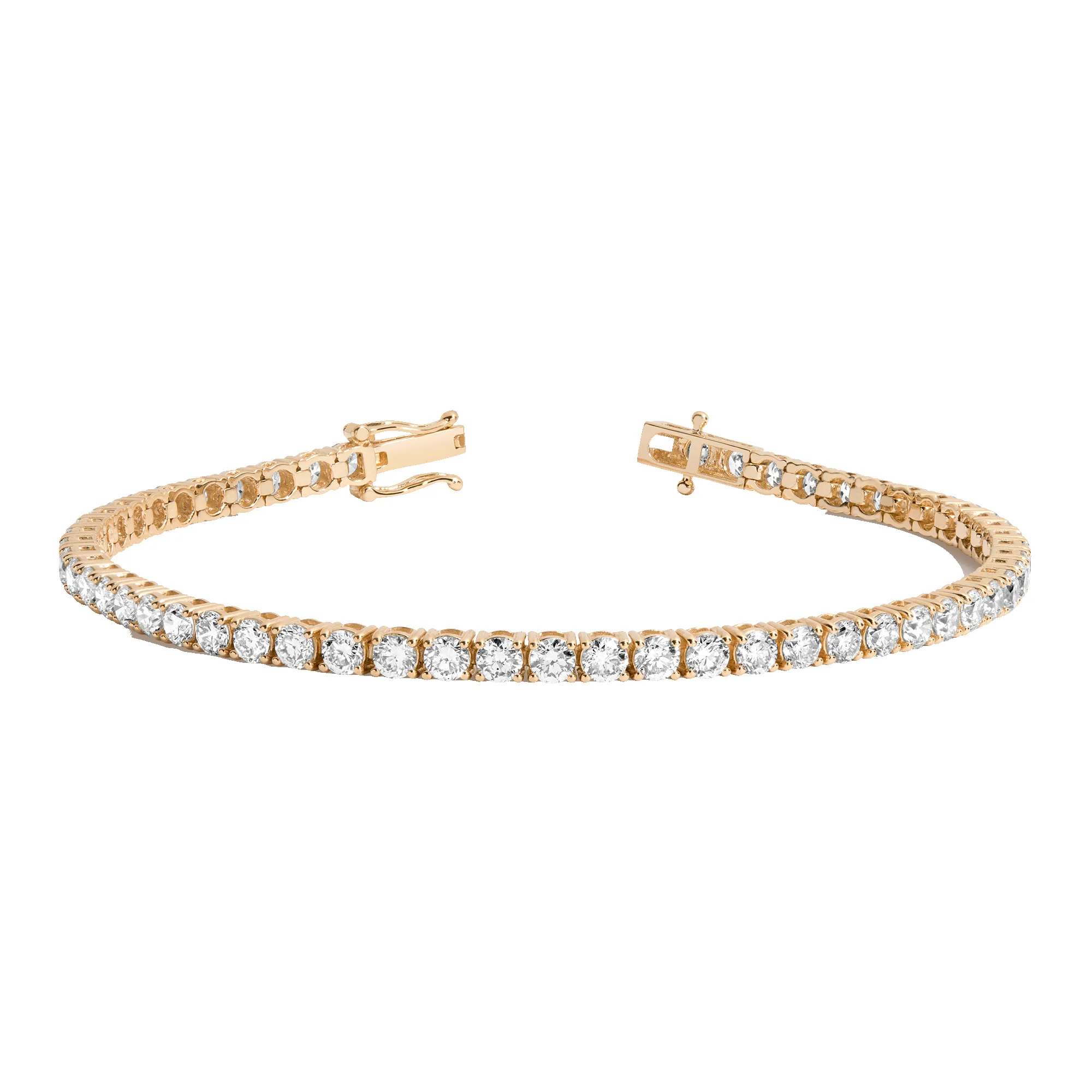 5ct Lab Grown Diamond Tennis Bracelet sold by Aurate product image thumbnail 2