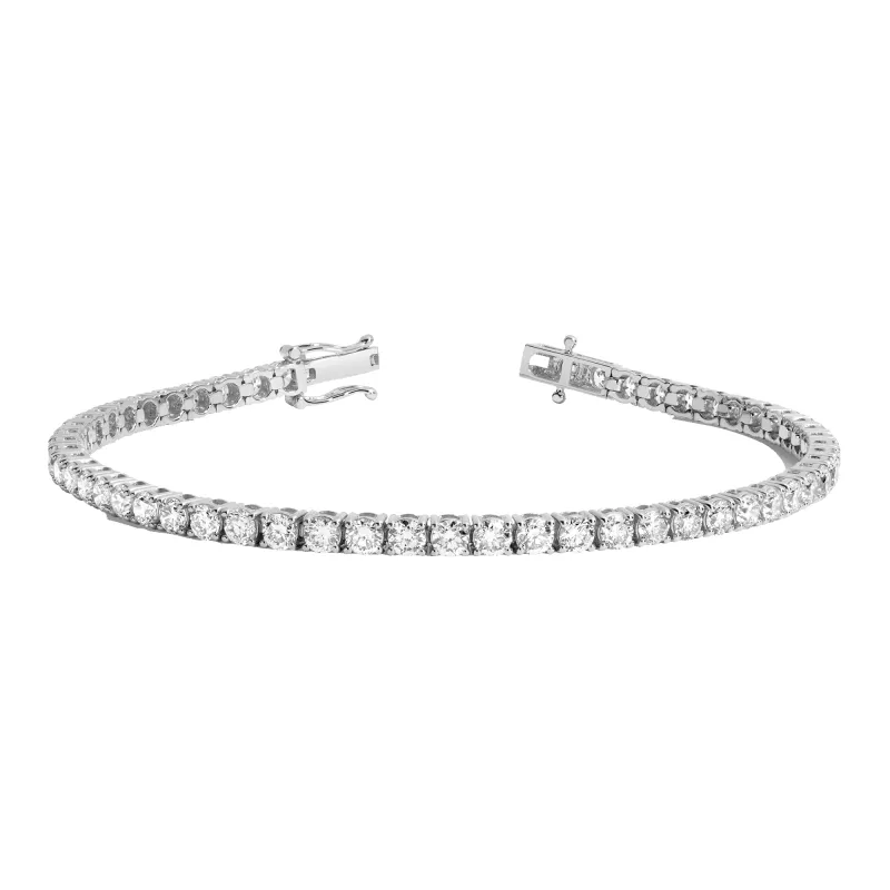 5ct Lab Grown Diamond Tennis Bracelet sold by Aurate