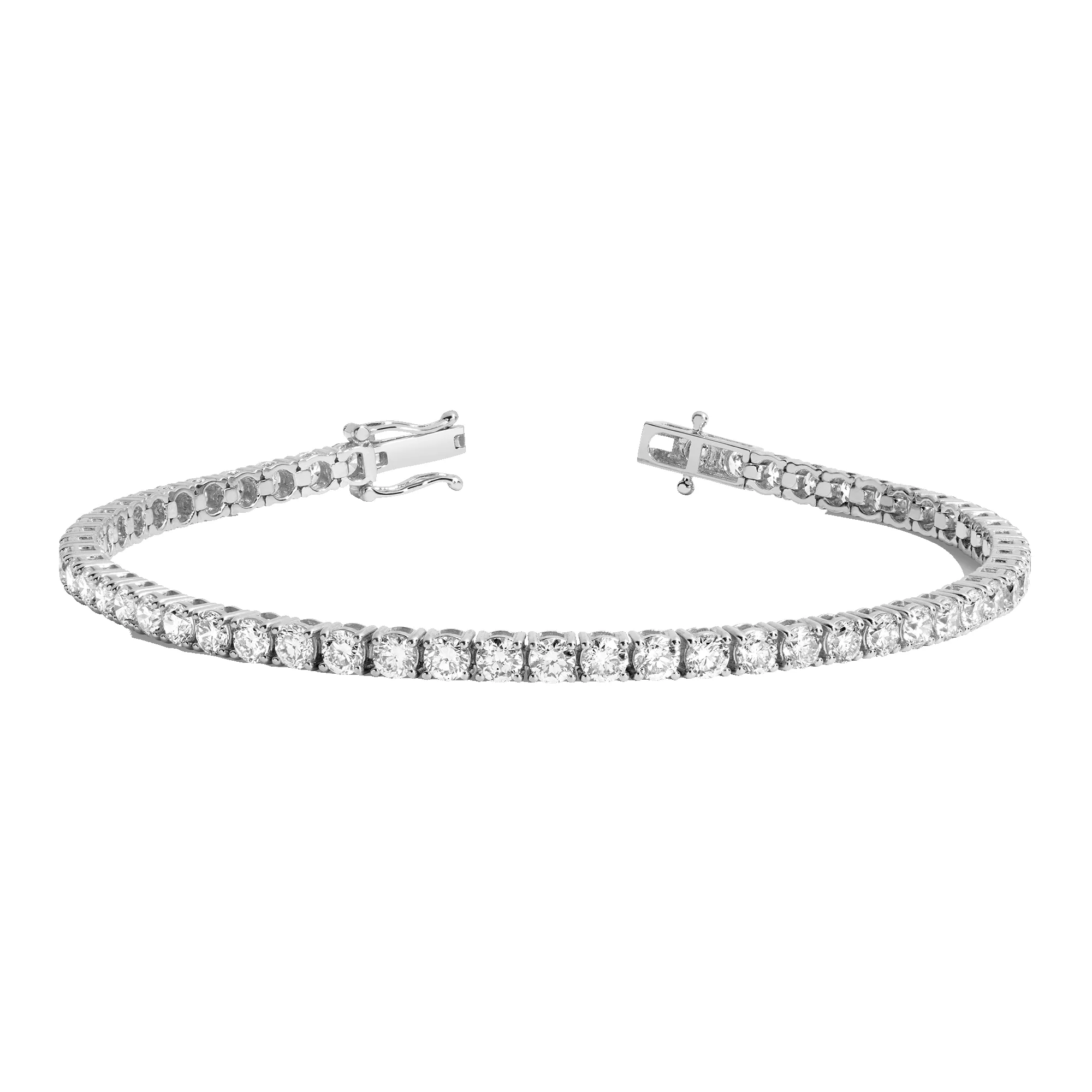5ct Lab Grown Diamond Tennis Bracelet sold by Aurate