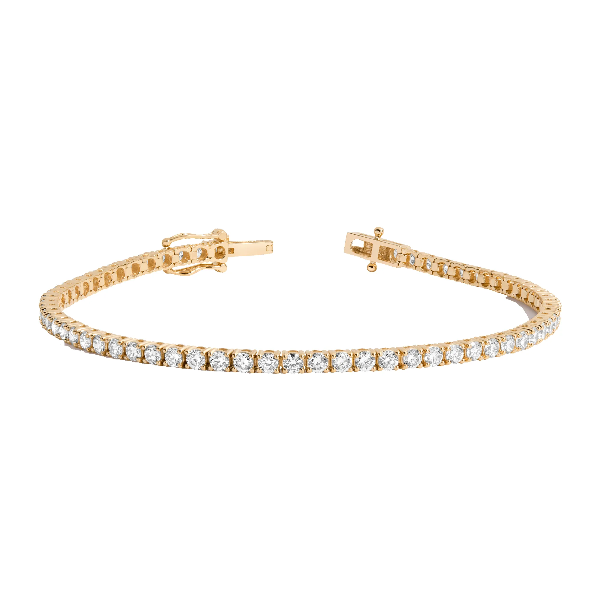 3ct Lab Grown Diamond Tennis Bracelet sold by Aurate product image thumbnail 2