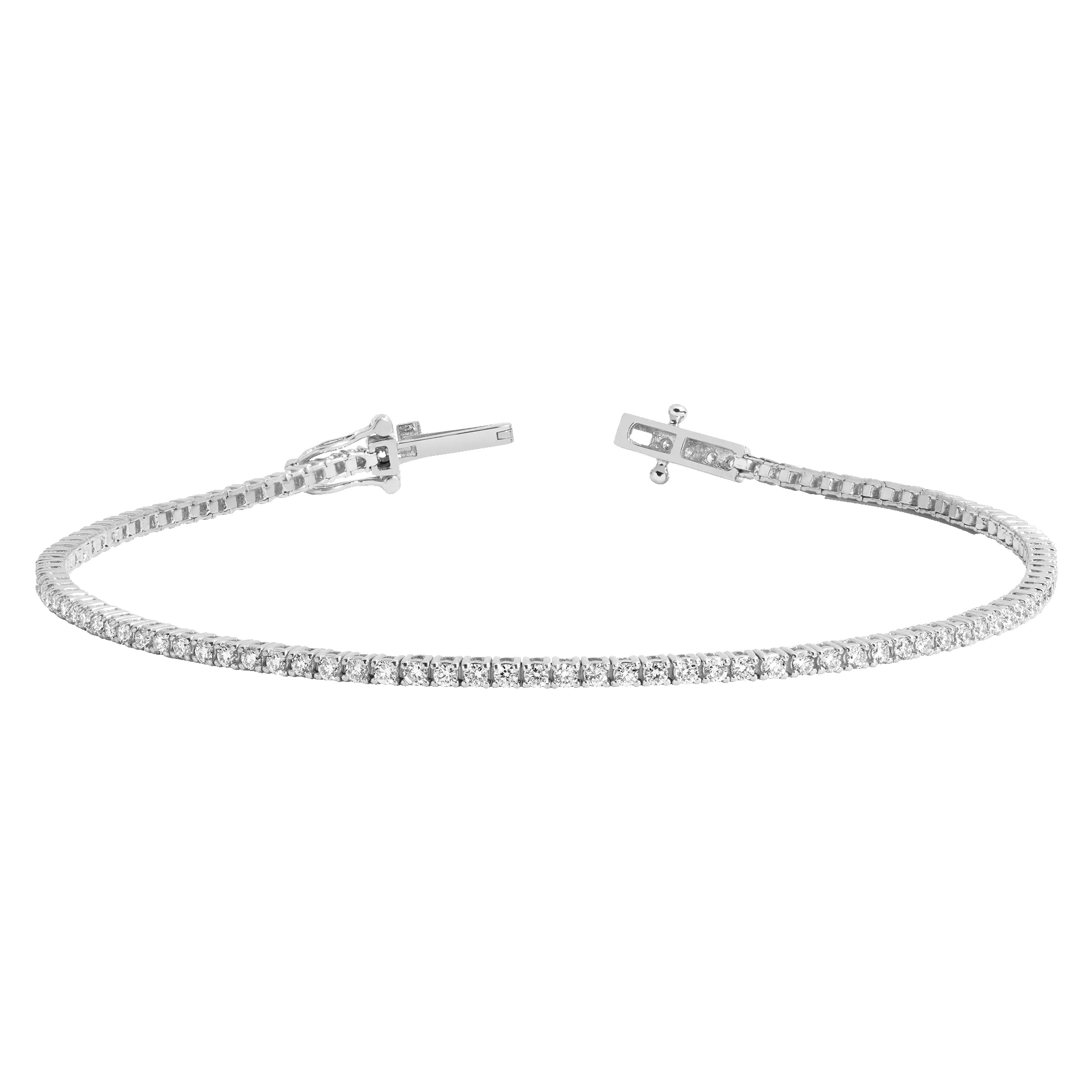 1.5ct Lab Grown Diamond Tennis Bracelet sold by Aurate