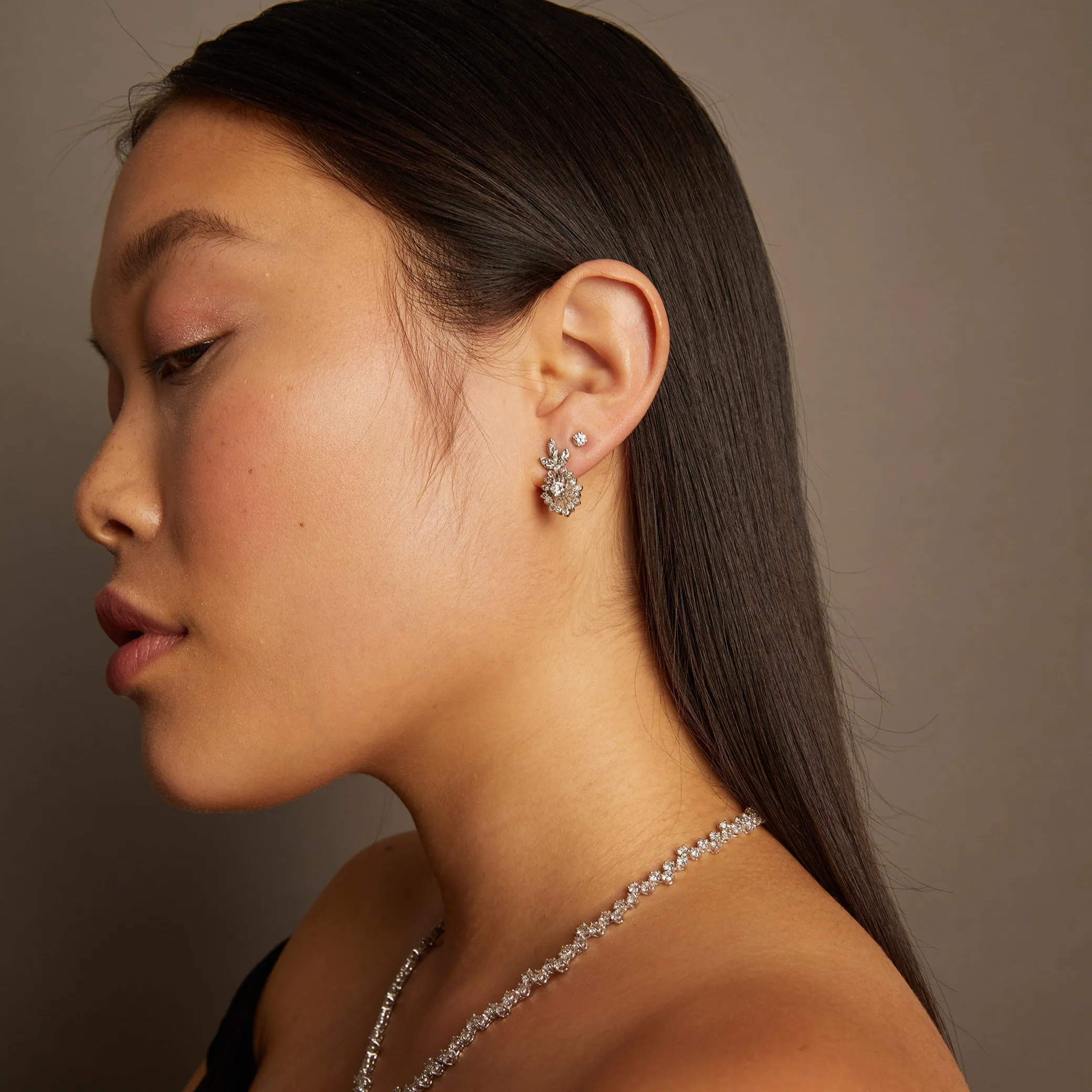 0.25ct Round Lab Grown Diamond Stud Earrings sold by Aurate product image thumbnail 5