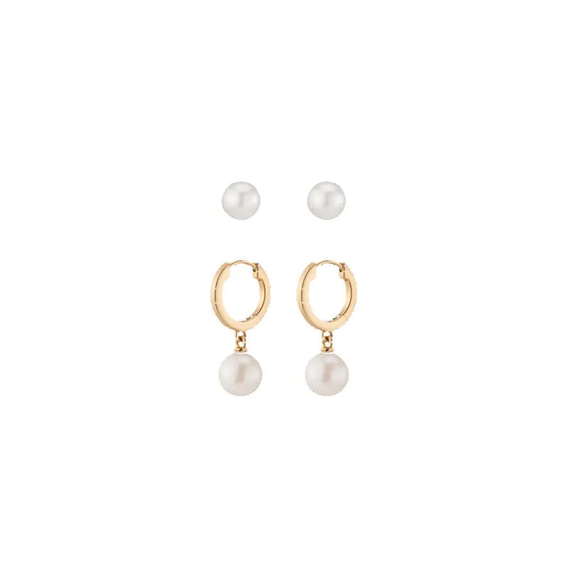 Pearl Earring Stack sold by Aurate