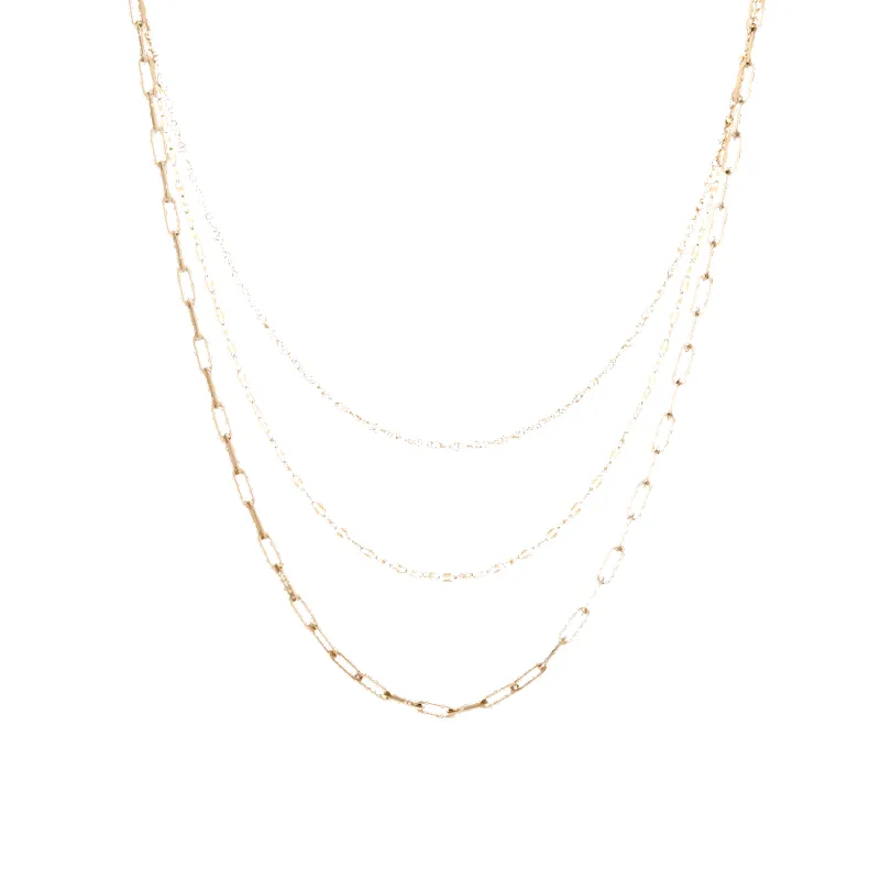 Starter Chain Necklace Stack sold by Aurate