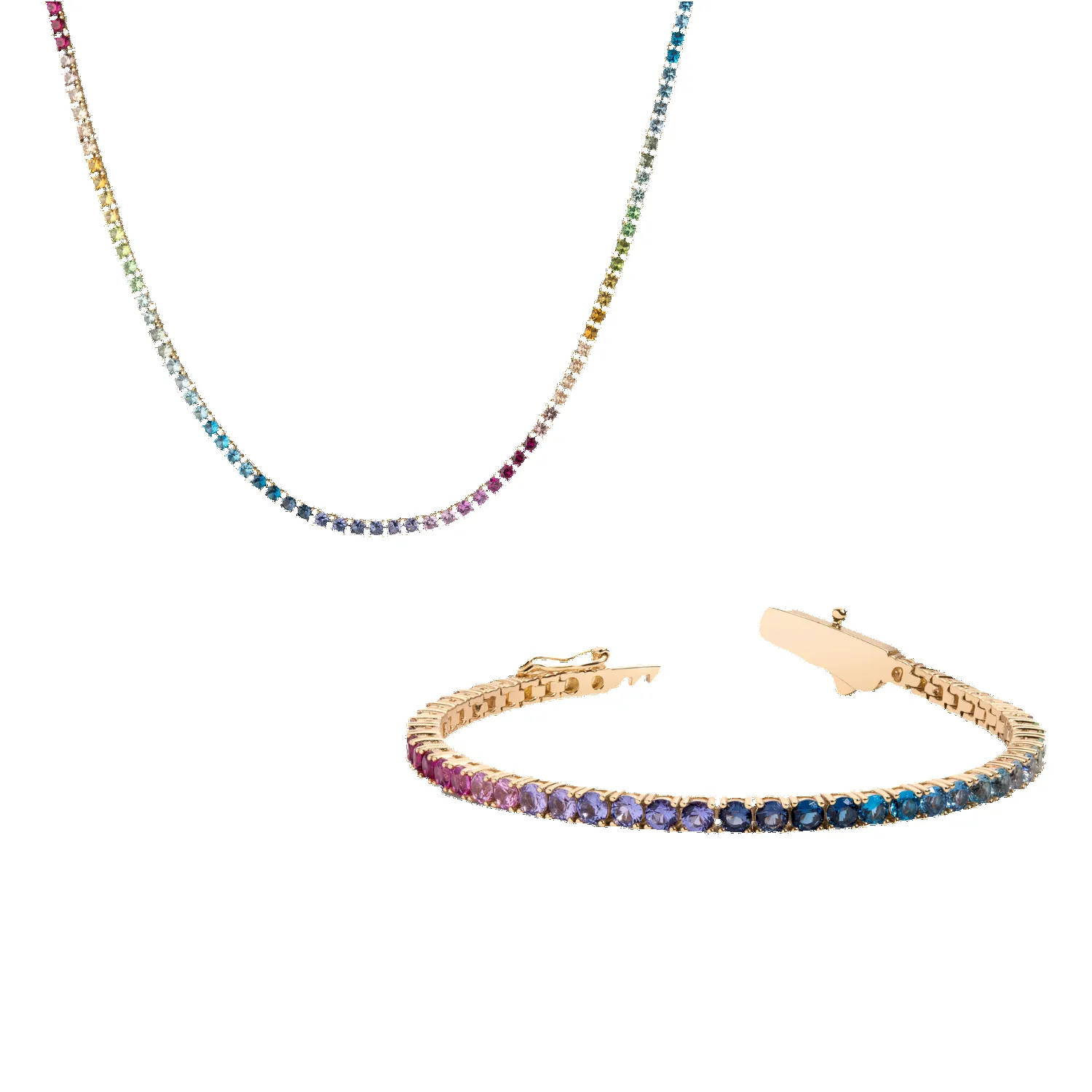 Rainbow Tennis Set sold by Aurate product image thumbnail 2