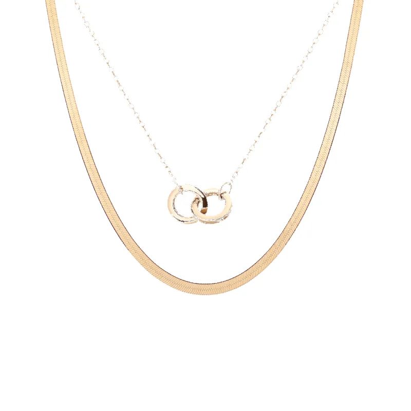 Everyday Necklace Stack sold by Aurate