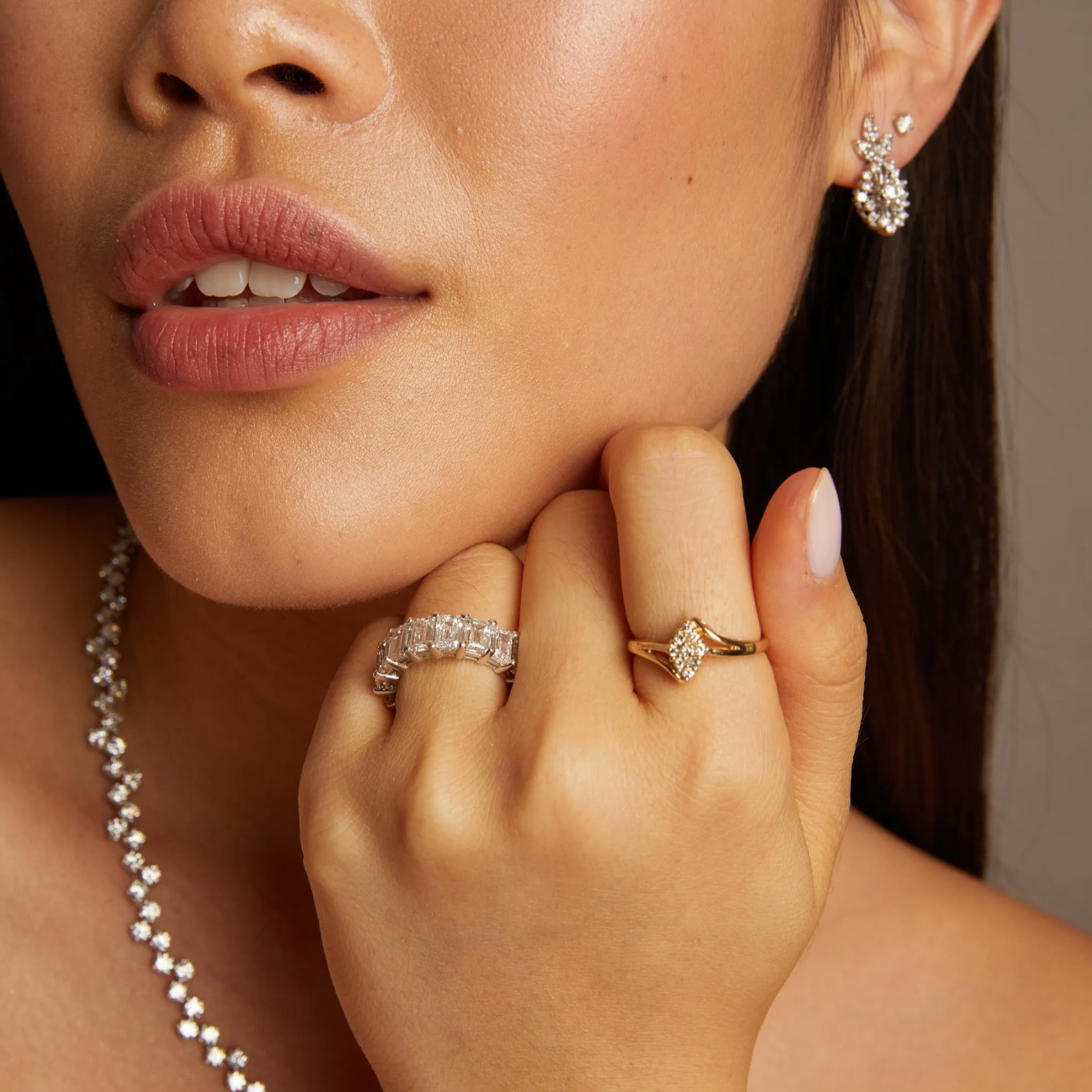 Vintage Diamond North Star Ring sold by Aurate product image thumbnail 4