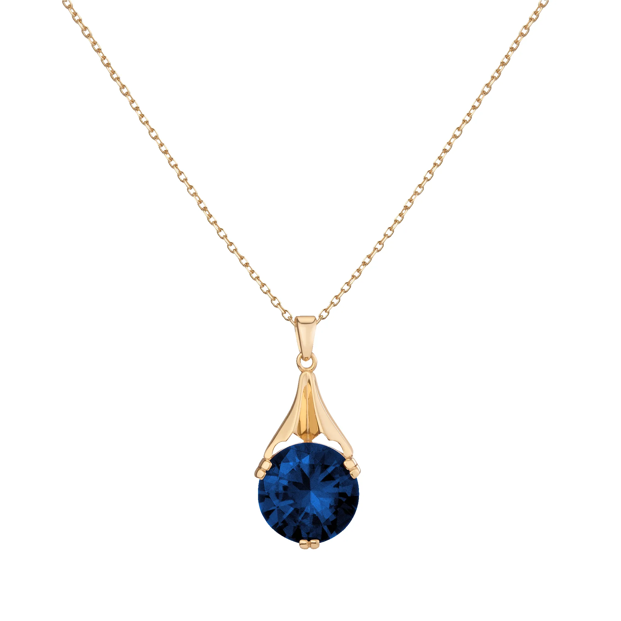 The Oma Lab Grown Blue Sapphire Necklace
sold by Aurate