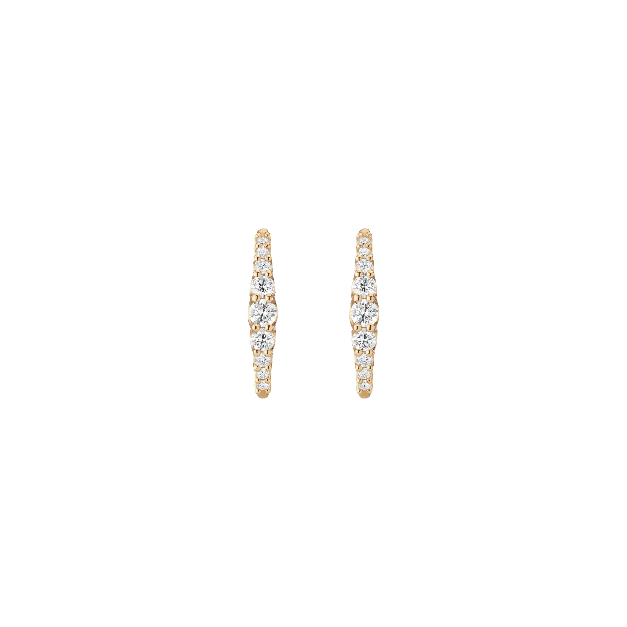 Lab Grown Diamond Eternity Stud Earrings sold by Aurate