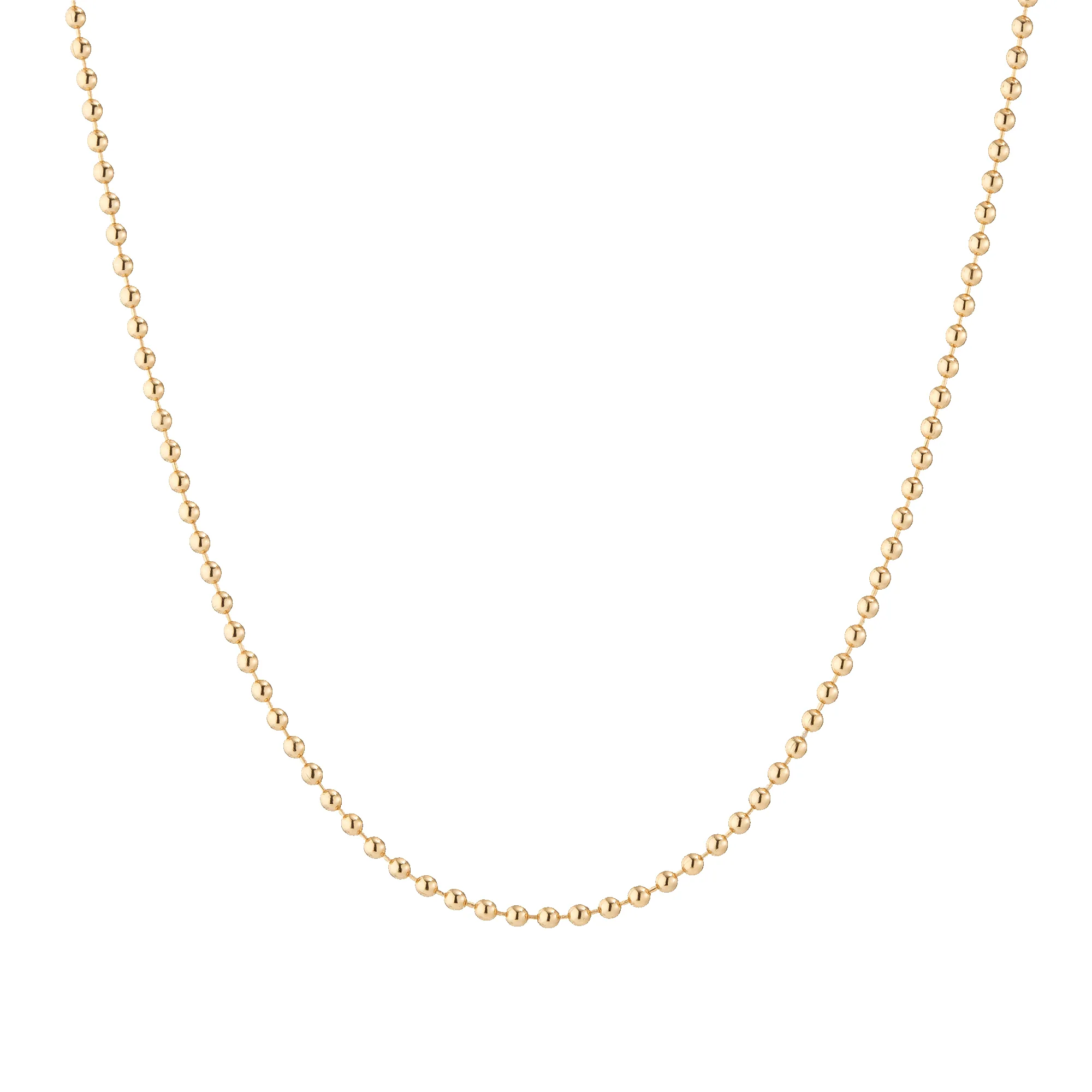 Gold Ball Chain Necklace sold by Aurate
