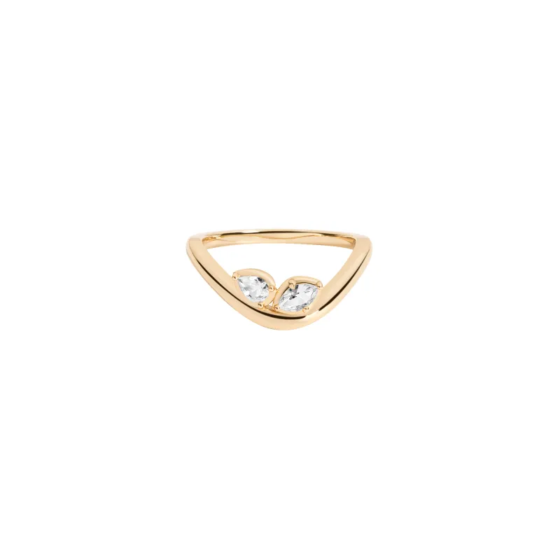 Georgian Toi et Moi Ring made by Aurate