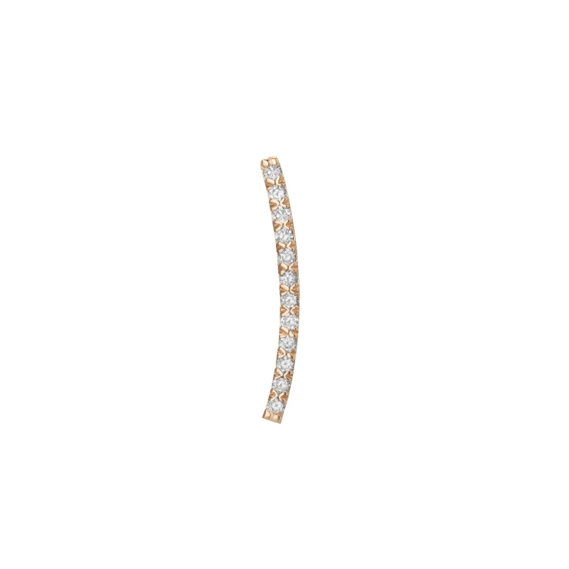 Archival Path Earring made by Aurate
