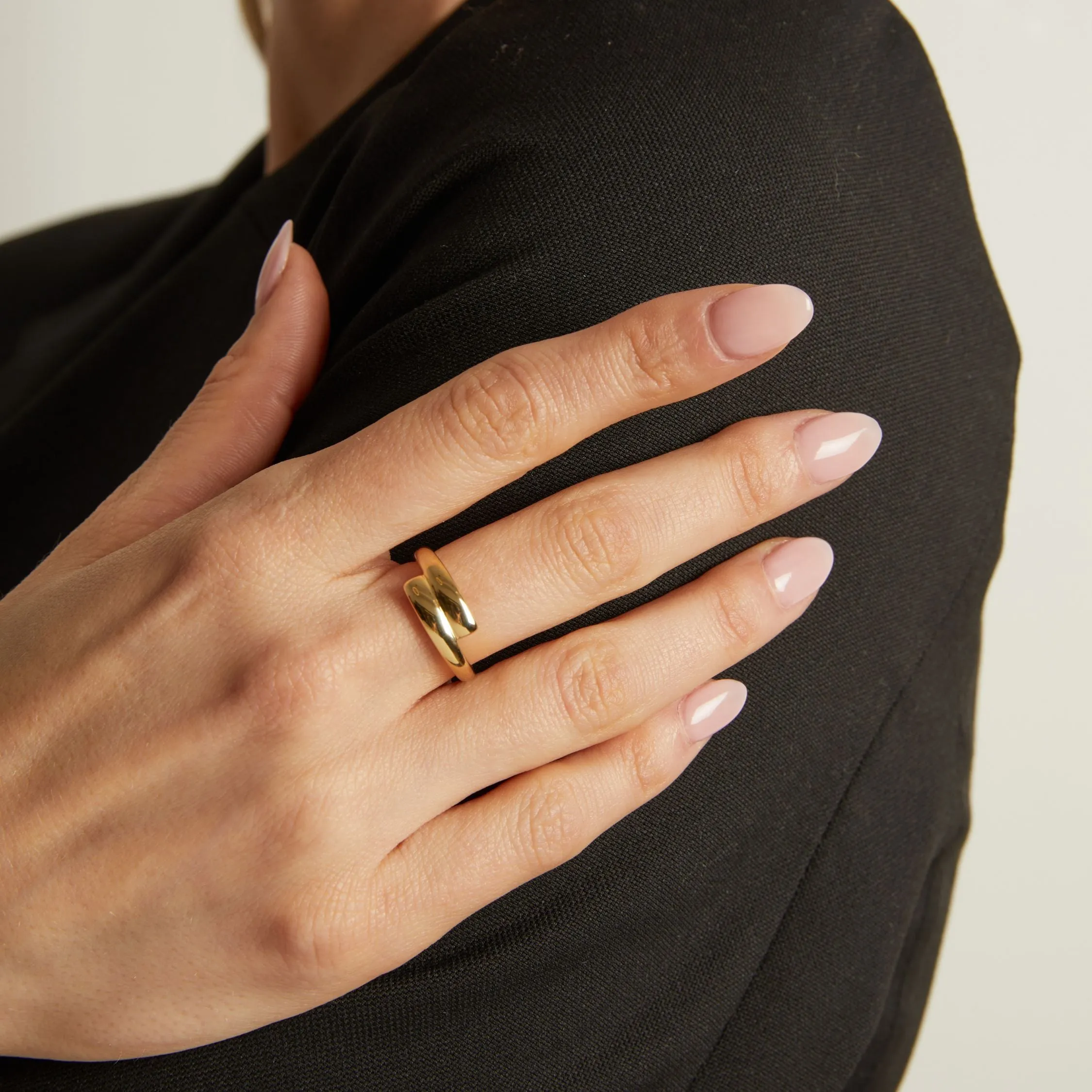 Archival Crossover Ring sold by Aurate product image thumbnail 3