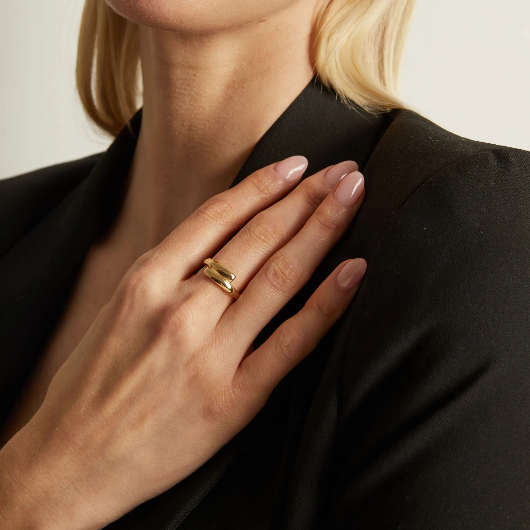 Archival Crossover Ring sold by Aurate product image thumbnail 4