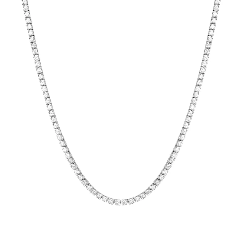 3ct Classic Diamond Tennis Necklace made by Aurate