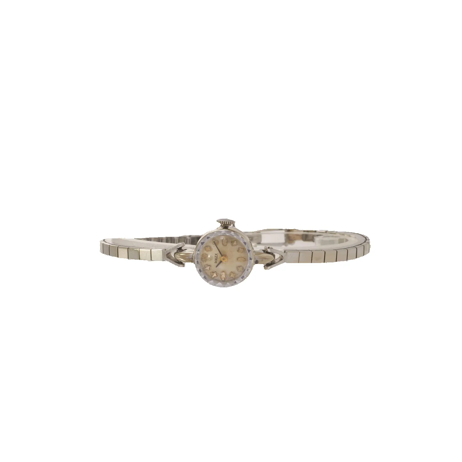 Vintage Rolex White Gold Cocktail Watch sold by Aurate product image thumbnail 4